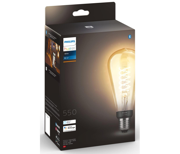 Philips Hue White Inteligentna Żarówka Filament ST72 E27 - 599189 - zdjęcie 3